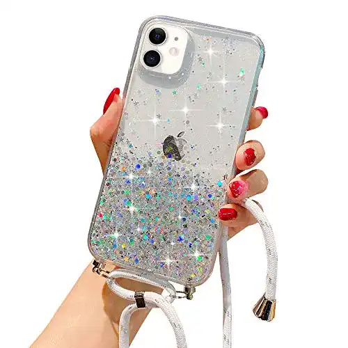 Handykette und Hülle für iPhone 11 von Lchulle mit Kordel