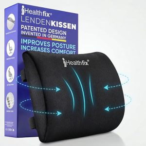 Lendenkissen Healthfix Ergonomisches für Rückenschmerzen und Haltung
