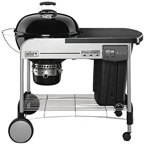 Weber Holzkohlegrill 15501998 Performer Deluxe GBS mit Aschekasten