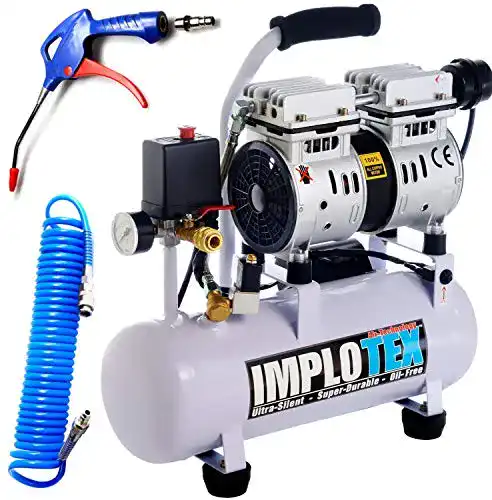 Airbrush-Kompressor Implotex 480W Silent Flüsterkompressor