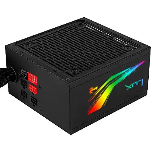1000 Watt modulares Netzteil AeroCool LUXRGB1000M mit RGB-Beleuchtung