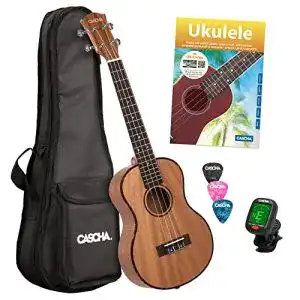 Tenor-Ukulele CASCHA Set für Kinder und Erwachsene
