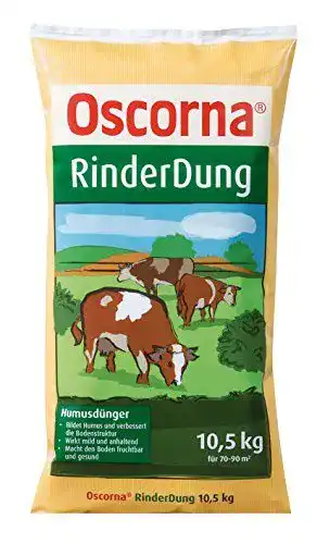 Rinderdung Oscorna 10,5 kg für Garten und Pflanzenpflege