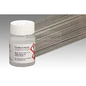 Silberlot Sonderlote 10 Lötstäbe 1,0×500 mm Hartlot 45% Silber