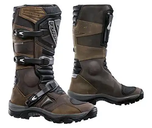 Forma Motorradstiefel Adventure WP in Braun, Größe 46