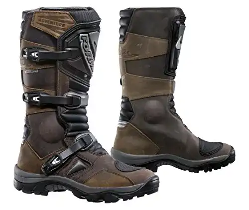 Forma Motorradstiefel Adventure WP in Braun, Größe 46