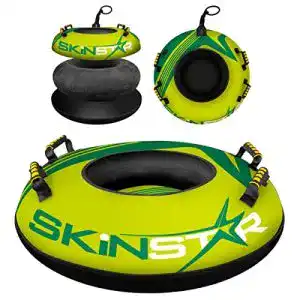 Aufblasbarer Schlitten Skinstar Snow Tube mit Griffen, Ø 100 cm