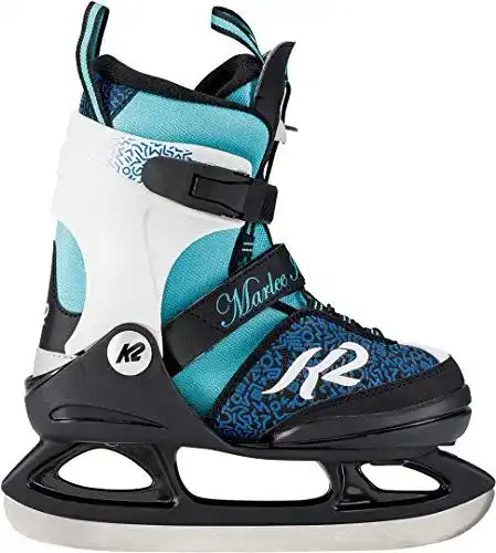 K2 Skates Marlee Ice Schlittschuhe für Mädchen in Schwarz-Blau