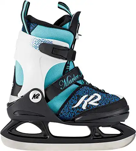 K2 Skates Marlee Ice Schlittschuhe für Mädchen in Schwarz-Blau