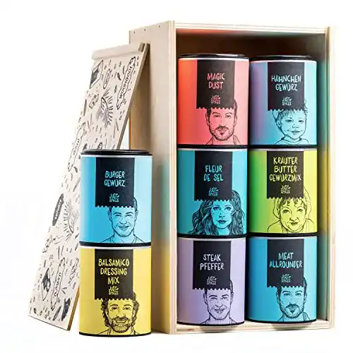Grillgewürz Just Spices 8er Grill Gewürze Set im Geschenkset