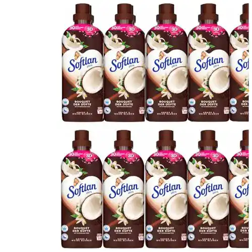 Weichspüler Set Softlan 10×650 ml Ultra Bouquet der Düfte