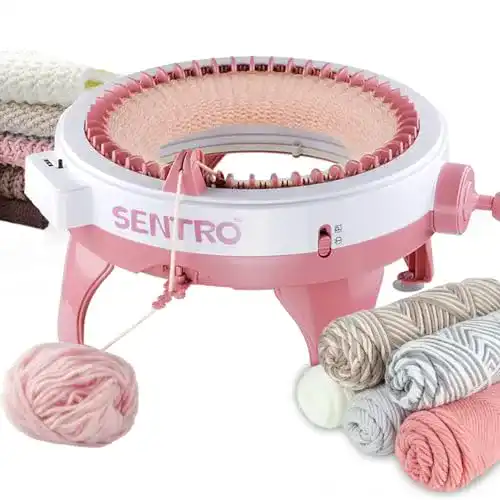 Strickmühle Buaob Sentro Strickmaschine mit 48 Nadeln und Reihenzähler