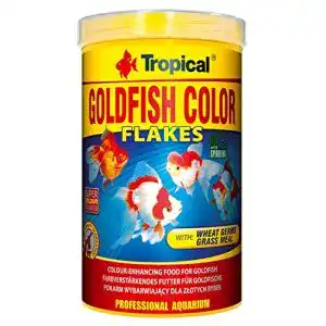 Goldfischfutter Tropical Goldfish Color – Farbverstärkendes Flockenfutter