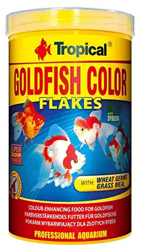 Goldfischfutter Tropical Goldfish Color – Farbverstärkendes Flockenfutter