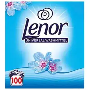 Lenor Waschmittel Pulver Aprilfrisch 6,5 kg – 100 Waschladungen