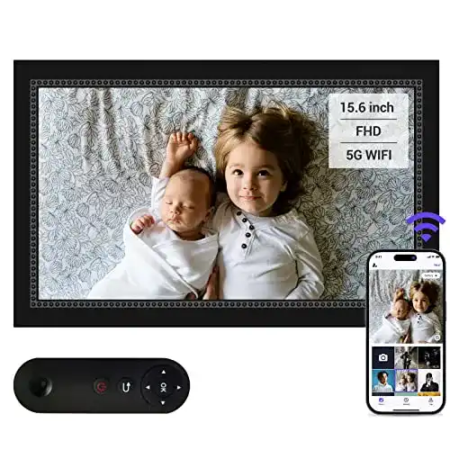 Digitaler Bilderrahmen 15 Zoll mit WLAN und IPS Display