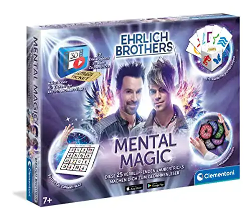 Clementoni Ehrlich Brothers Mental Magic Zauberkasten für Kinder