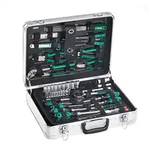 Werkzeugkoffer Brüder Mannesmann M29075 Aluminium, 108-teilig