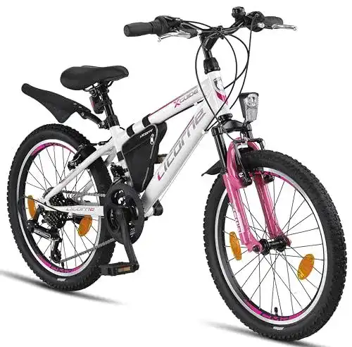 Mountainbike 20 Zoll Licorne Bike Guide für Kinder und Erwachsene