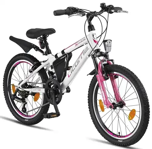 Mountainbike 20 Zoll Licorne Bike Guide für Kinder und Erwachsene