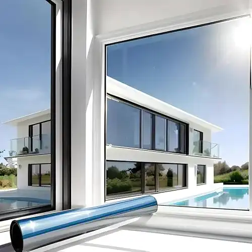 Spiegelfolie Marapon Sonnenschutzfolie für Fenster innen