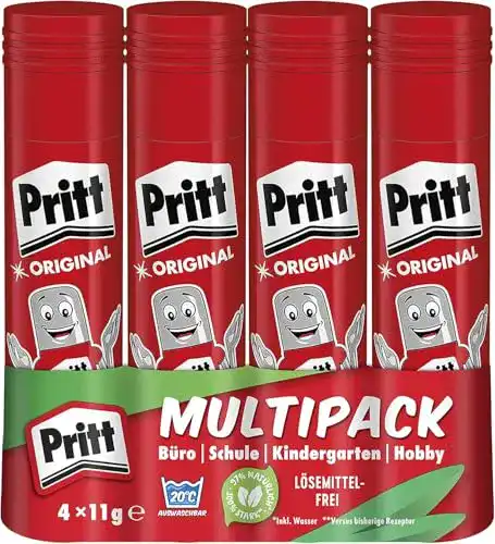 Pritt Klebestift – Sicherer, kinderfreundlicher Kleber für Kunst und Basteln