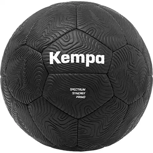 Handball Kempa Spectrum Synergy Primo in Schwarz und Weiß, Größe 3