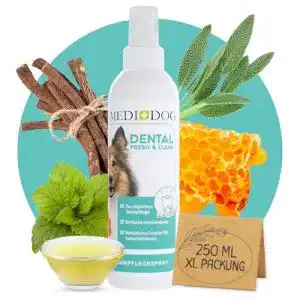 Dentalspray für Hunde: MEDIDOG Dental Fresh & Clean 250 ml