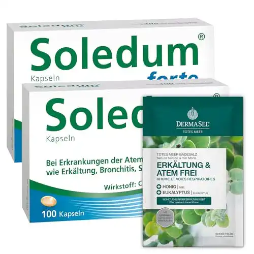Eukalyptusöl Soledum Kapseln forte 100 Stück im Set