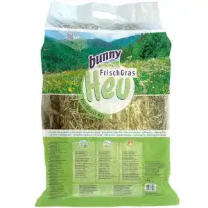 Kaninchenheu Bunny Nature FrischGras 3kg – Faserreich und naturbelassen