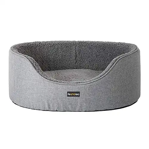 Hundebett Feandrea mit Wendekissen 92 x 72 x 28 cm