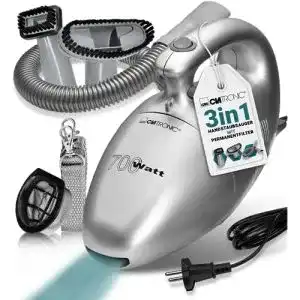Clatronic Handstaubsauger mit Kabel, 700 Watt und Zubehör