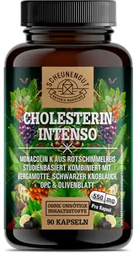 Rote Reis Kapseln von Scheunengut zur Unterstützung des Cholesterinspiegels
