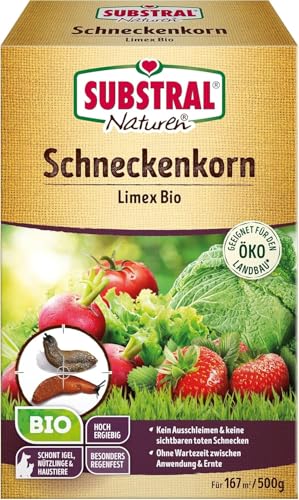 Schneckenkorn Substral Naturen Limex Bio, natürliches und regenfestes Produkt