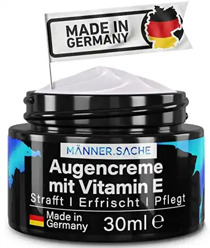 Augencreme für Männer gegen Augenringe und Tränensäcke