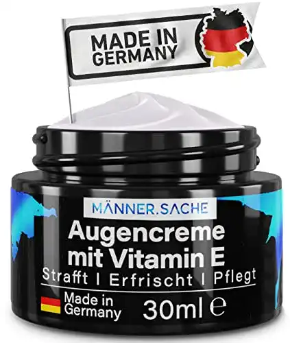 Augencreme für Männer gegen Augenringe und Tränensäcke