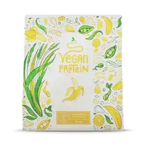 Alpha Foods Vegan Protein Tropical Banana – Pflanzliches Proteinpulver