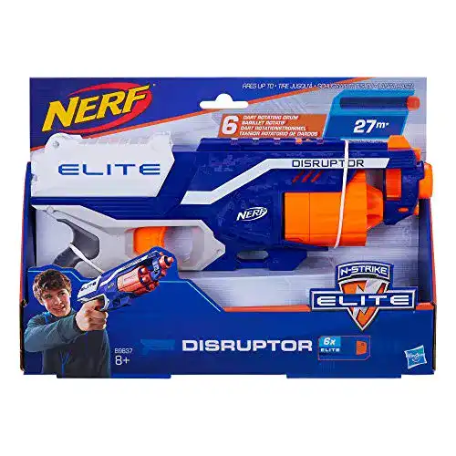 Nerf Elite Disruptor Blaster mit 6-Dart Rotationstrommel von Hasbro