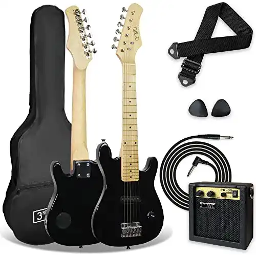 E-Gitarre 3rd Avenue Set für Kinder in 1/4-Größe
