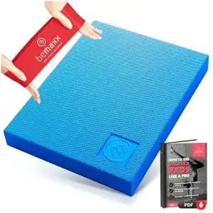 Balance Pad BeMaxx Set mit Fitnessband und Trainings-E-Book XXL