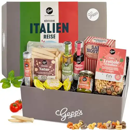 Präsentkorb Gepp’s Feinkost Bella Italia Geschenkbox für Feinschmecker
