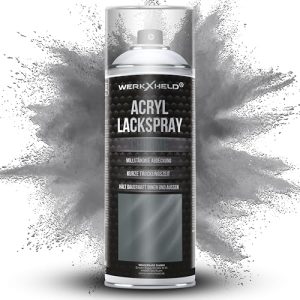 Chrom-Spray Werkxheld Sprühlack 400ml – Lackspray mit Chrom-Effekt