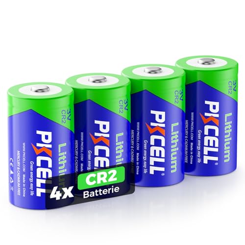 Pkcell CR2 Batterie 3V 850mAh Lithium für verschiedene Anwendungen