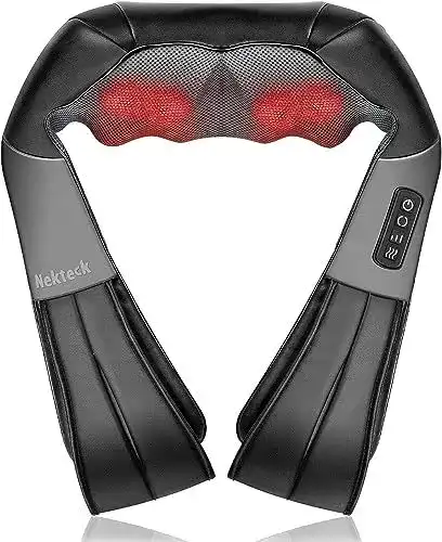 Nackenmassagegerät Nekteck Shiatsu Hals und Rücken Massager