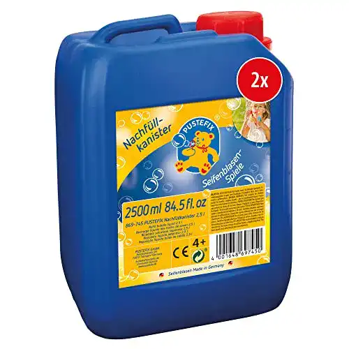Seifenblasenflüssigkeit Pustefix Nachfüllkanister 2 x 2,5 l