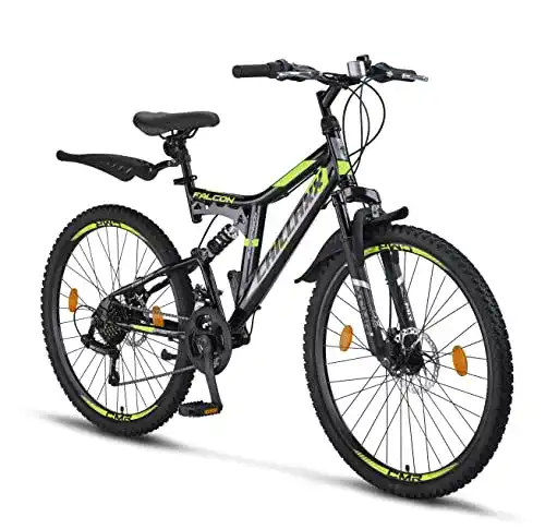 Chillaxx Mountainbike 26 Zoll Falcon mit Scheibenbremse und 21 Gängen