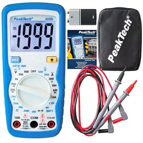 PeakTech P1035 Digital-Multimeter für präzise Messungen
