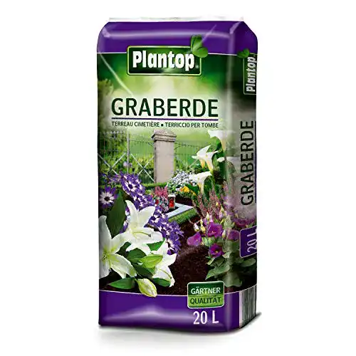 Graberde Plantop 20 Liter Blumenerde ohne Rußzusatz