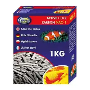 Aktivkohle für Aquarien – Aqua Nova Filterkohle 1kg