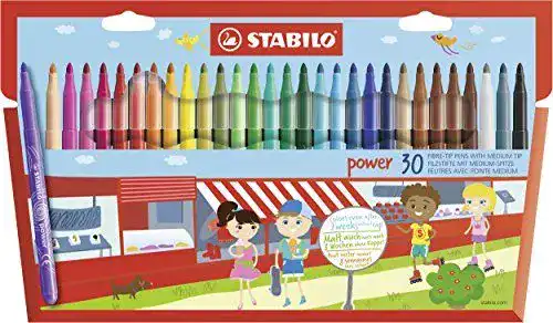 Filzstifte Stabilo Power, 30er Pack